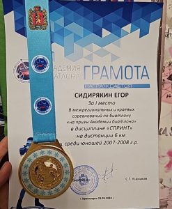 Сидирякин Егор.